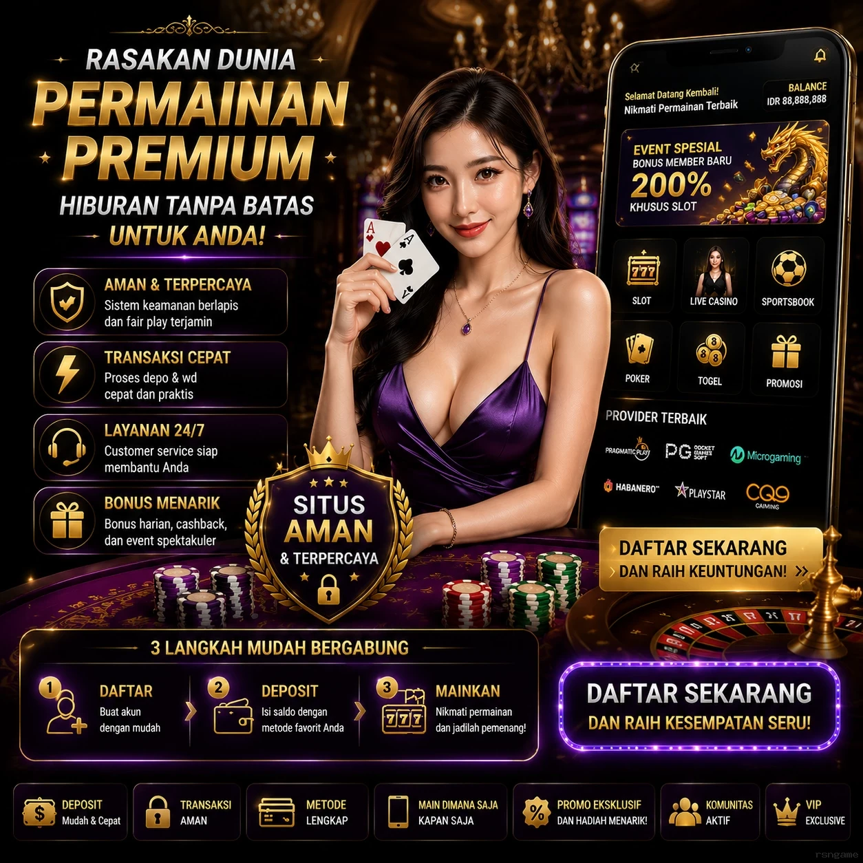 rsngame Menawarkan Beragam Pilihan Aplikasi untuk Pengguna
